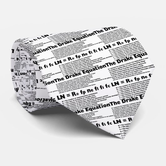 Drake_Equation Krawatte (Gerollt)