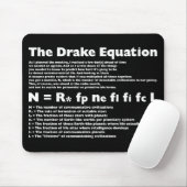Drake_Equation Mousepad (Mit Mouse)