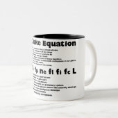 Drake_Equation Zweifarbige Tasse (VorderseiteRechts)