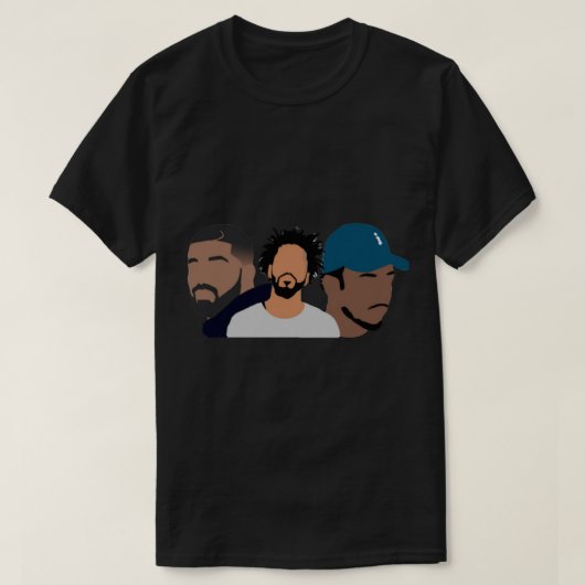 Drake, J Cole, Kendrick Lamar Shirt Classic T-Shi (Design vorne)