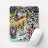 DRAKE: Liebe & Leidenschaft - Fantasy Artwork Mousepad (Mit Mouse)