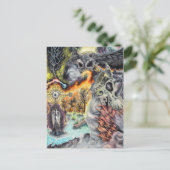 DRAKE: Liebe & Leidenschaft - Fantasy Artwork Postkarte (Stehend Vorderseite)