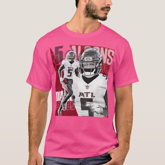 Drake London Football Shirt Tapestry 2 (Vorderseite)