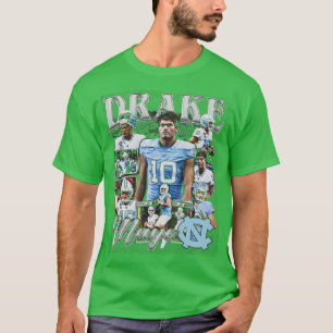 Drake Maye Uni Vintag Bootleg TShirt 2