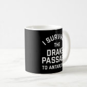 Drake Passage Antarktis Kaffeetasse (VorderseiteRechts)