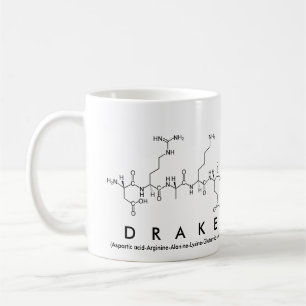 Drake-Peptidnamen-Tasse Kaffeetasse