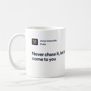 DRAKE TEXTE TASSE