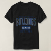 Drake University Bulldogs Est. Datum T - Shirt (Design vorne)