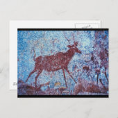 Drakensberg Höhlenmalerei Postkarte (Vorne/Hinten)