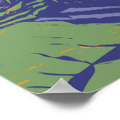 Drakensberg Südafrika Lesotho Poster (Ecke)