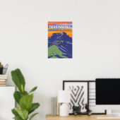 Drakensberg Südafrika Lesotho Poster (Heimbüro)