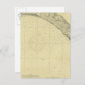 Drake's Bay, Kalifornien Postkarte (Vorne/Hinten)