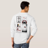 Drakes Drehbücher T-Shirt (Schwarz voll)