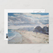 Drake's Island Beach, Wells, Maine Postkarte (Vorne/Hinten)