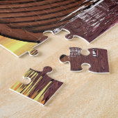 Drakkar oder Wikinger-Schiff - 3D übertragen Puzzle (Seite)