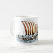 Drakkar Tasse (Vorderseite Links)