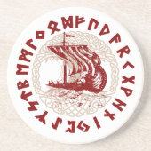 Drakkar Untersetzer (Vorne)