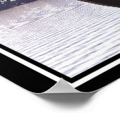 Drakkar Viking Segelschiff Poster (Ecke)