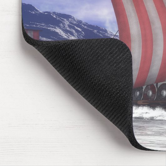 Drakkars - 3D übertragen Mousepad (Ecke)