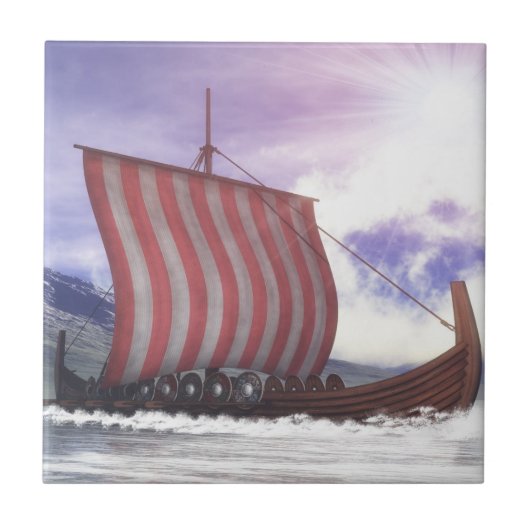 Drakkars Fliese (Vorderseite)