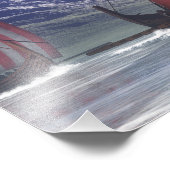 Drakkars Fotodruck (Ecke)