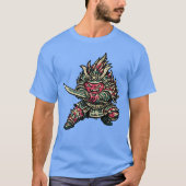 Drakonfrucht-Duellant — Lustiger exotischer Frucht T-Shirt (Vorderseite)