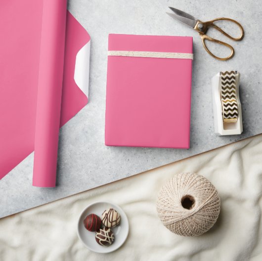 Drakonfrucht Rosa Einfarbton Geschenkpapier (Basteln)
