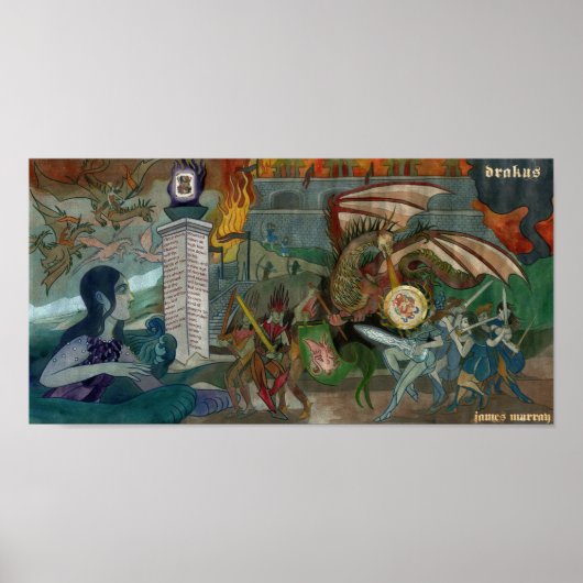 Drakus Battle Poster (Vorne)