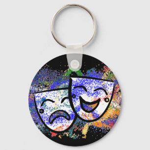 Drama: A Splash of Technicolor Schlüsselanhänger