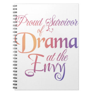 Drama at Envy - Massage Meme Notizblock