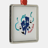 Drama-Aussenseiter Silbernes Ornament (Rechts)