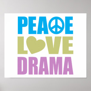 Drama der friedlichen Liebe Poster
