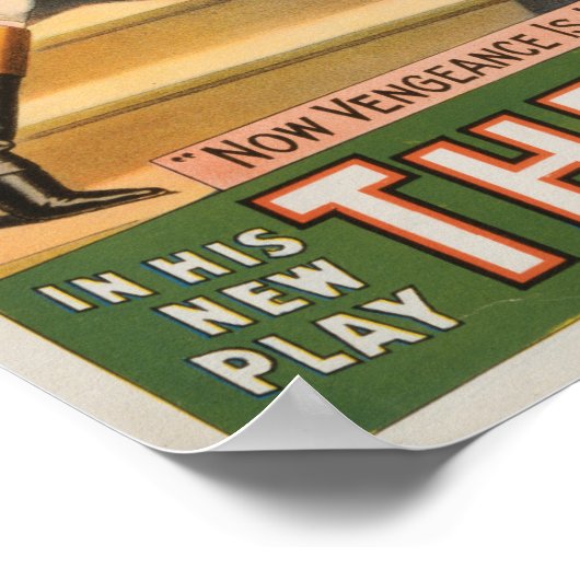 Drama der irischen Rebellion "The Rebel" - Fencing Poster (Ecke)