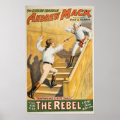 Drama der irischen Rebellion "The Rebel" - Fencing Poster (Vorne)