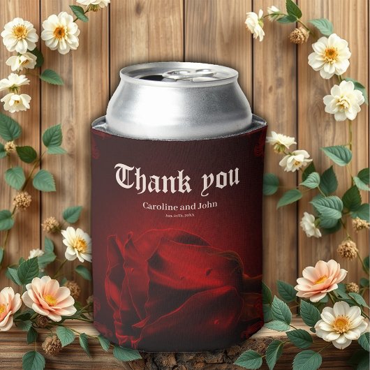 Drama der Liebe, die gotische Rose der Erinnerung. Dosenkühler