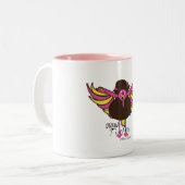 Drama die Türkei - lustige Zweifarbige Tasse (Vorderseite Links)