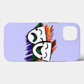 Drama: Farbenpest Case-Mate iPhone Hülle (Rückseite (Horizontal))