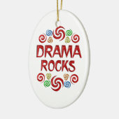 Drama-Felsen Keramik Ornament (Links)