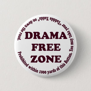 Drama-Freihafengebiet-Knopf Button