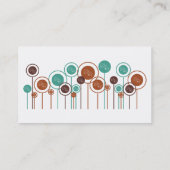 Drama-Gänseblümchen Visitenkarte (Rückseite)