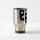 Drama-Gesichter Reisebecher (Mittel)