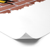 Drama Graffiti-Design Poster (Ecke)