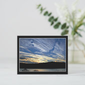 Drama im Himmel Postkarte (Stehend Vorderseite)