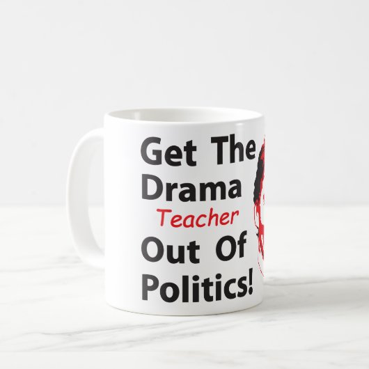 Drama Kaffeetasse (Vorderseite Links)