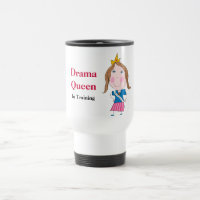 Drama-Königin in der Trainings-Reise-Tasse