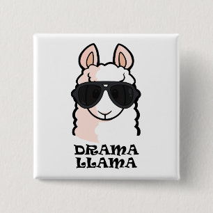 Drama-Lama Button