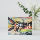 Drama Lama Personalisierbar Funky Hipster Niedlich Postkarte (Stehend Vorderseite)