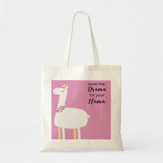Drama-Lama-Taschen-Tasche Tragetasche (Vorne)