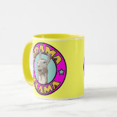 Drama-Lama, Tasse (Vorderseite Links)