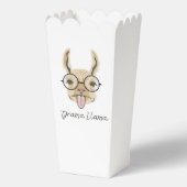 Drama-Lama-Zitat Geschenkschachtel (Rückseite)